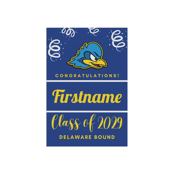 Personalized Delaware 2029 Yard Flag
