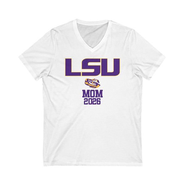 LSU 2026 MOM V-Neck Tee