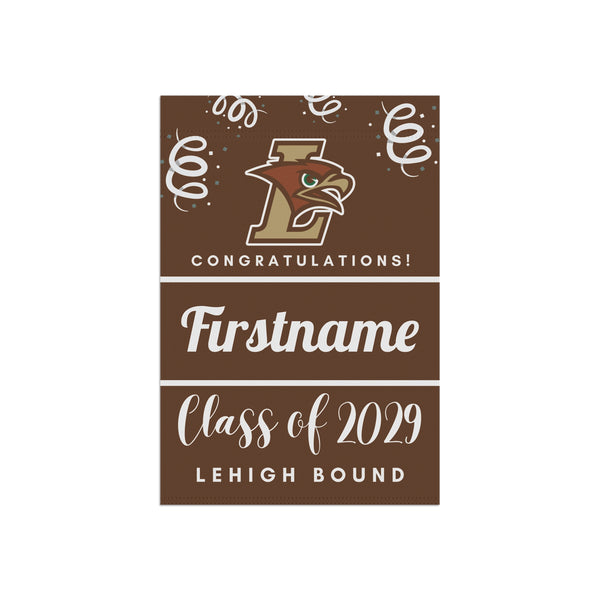 Personalized Lehigh 2029 Yard Flag