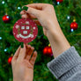 Harvard Ceramic Ornaments