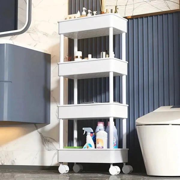 Rolling Cart Storage - 4 Layer