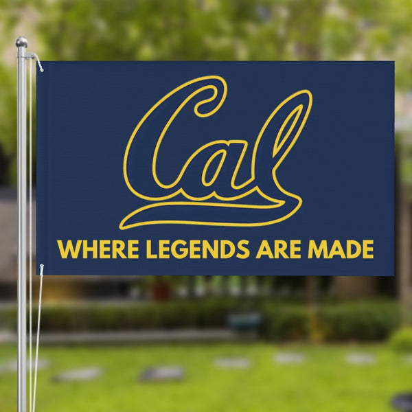 UC Berkeley Flag - Where Legends are Made
