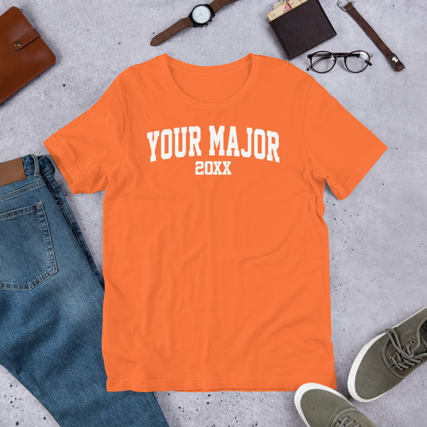 Customize Your Major T-Shirt