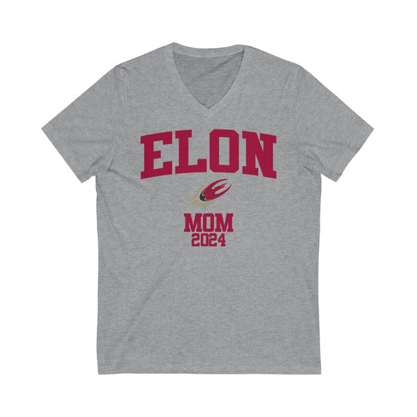 Elon Class of 2024 - MOM V-Neck Tee