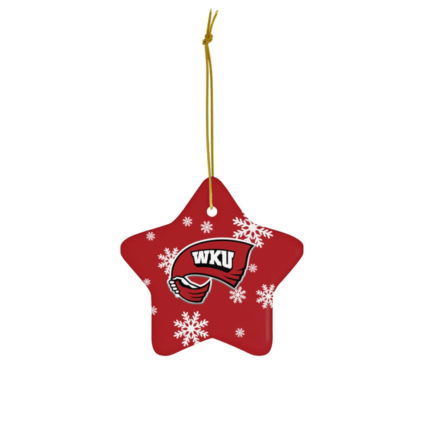 WKU Ceramic Ornaments