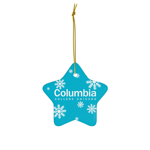 Columbia College Chicago Ceramic Ornaments