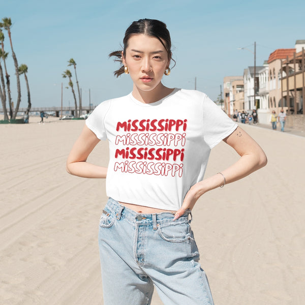 Mississippi Cropped Tee