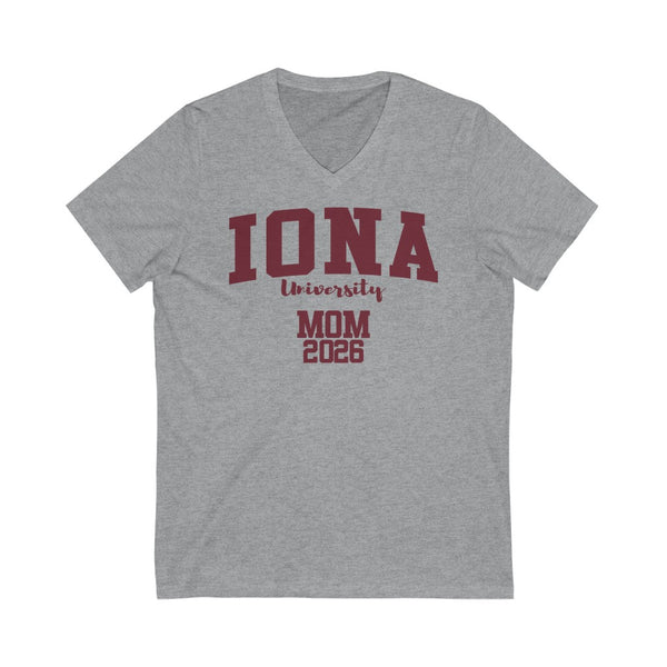 Iona University 2026 MOM V-Neck Tee