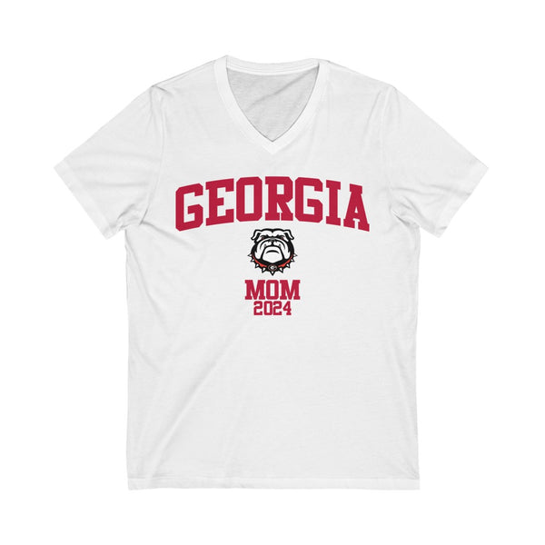 UGA Class of 2024 - MOM V-Neck Tee