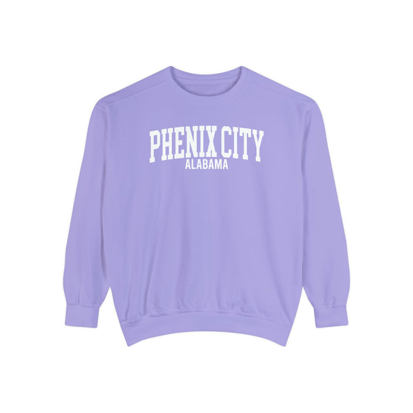 Phenix City Alabama Comfort Colors Sweatshirt