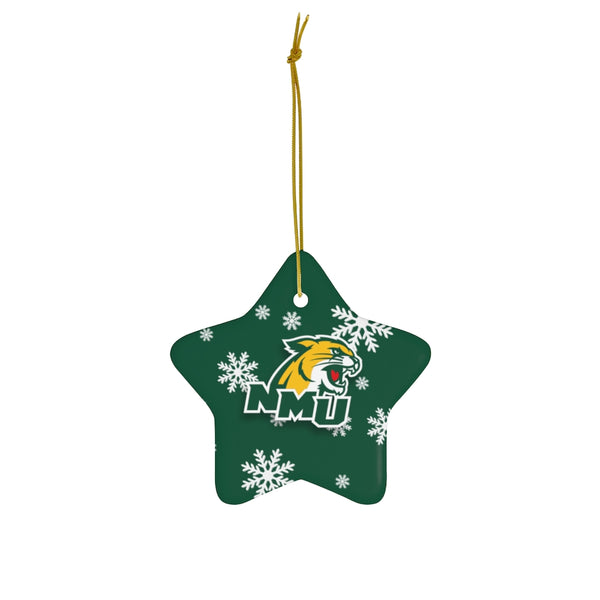 NMU Ceramic Ornaments