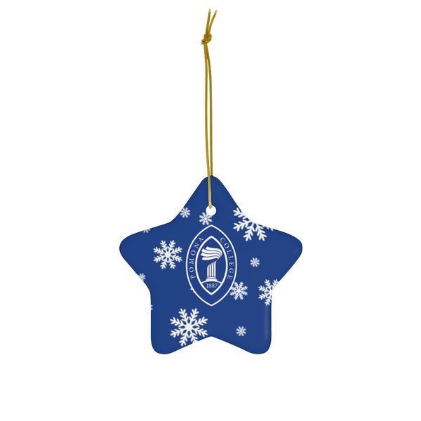 Pomona College Ceramic Ornaments