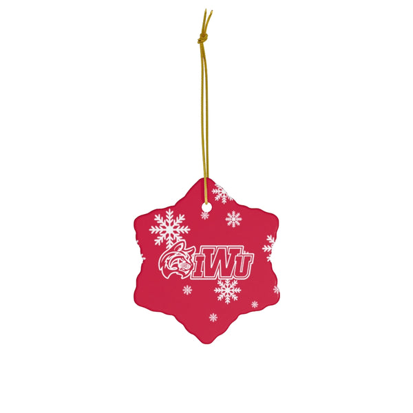 IWU Ceramic Ornaments
