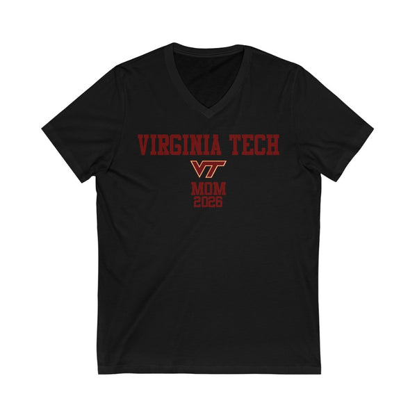 VT Class of 2026 - MOM V-Neck Tee
