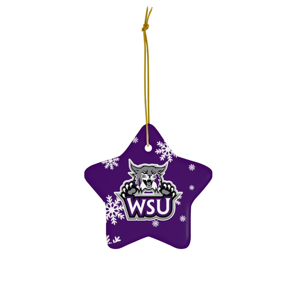 WSU Ceramic Ornaments