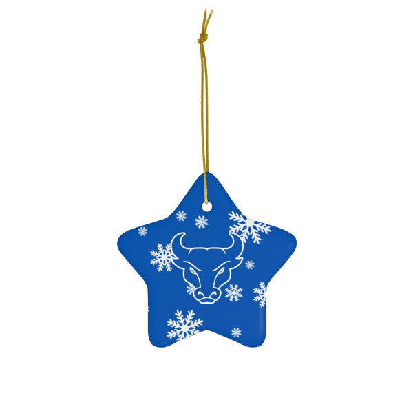Buffalo Ceramic Ornaments