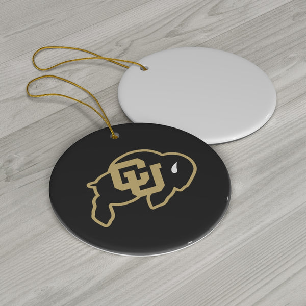 CU Boulder Ceramic Ornaments