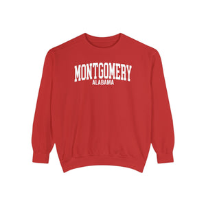 Montgomery Alabama Comfort Colors Sweatshirt