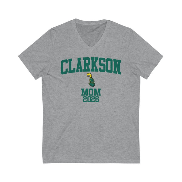 Clarkson 2026 MOM V-Neck Tee