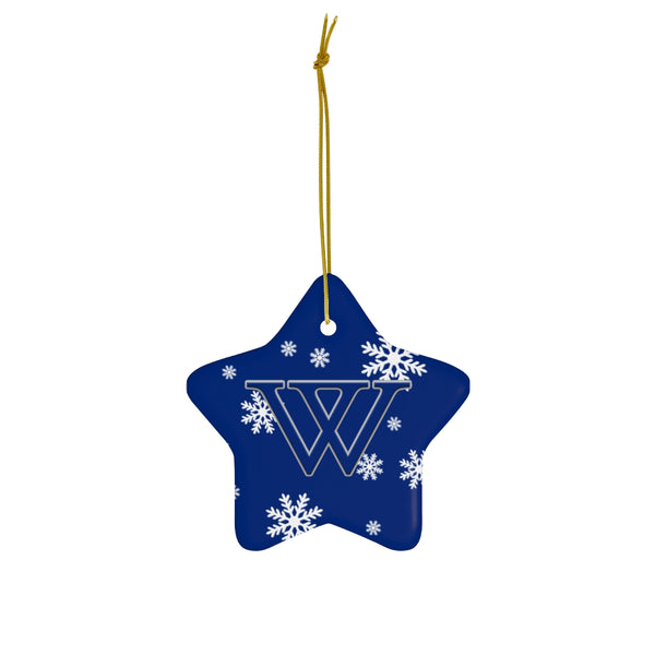 Wellesley Ceramic Ornaments