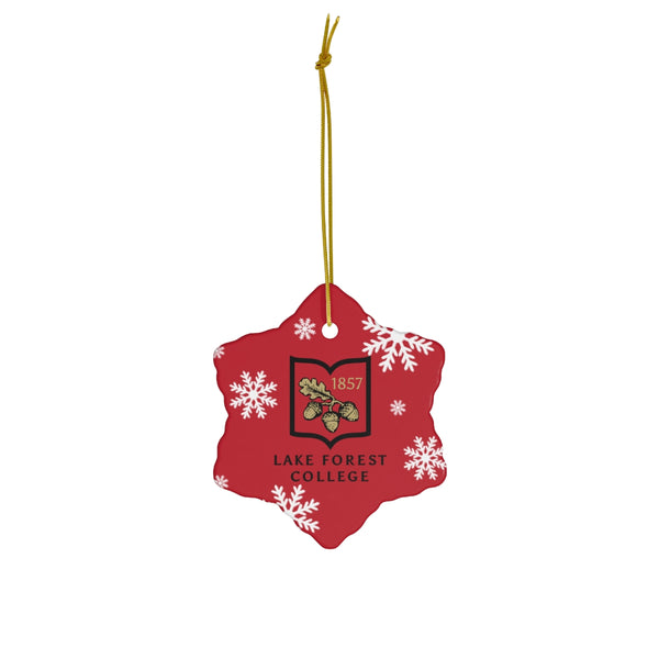 Lake Forest Ceramic Ornaments