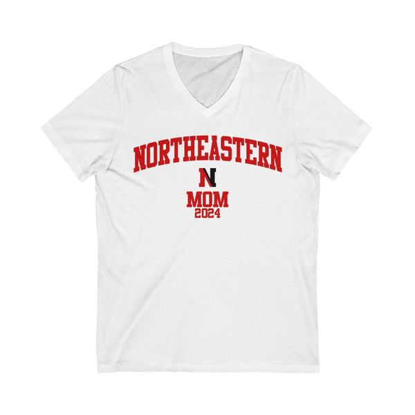 Northeastern Class of 2024 - MOM V-Neck Tee