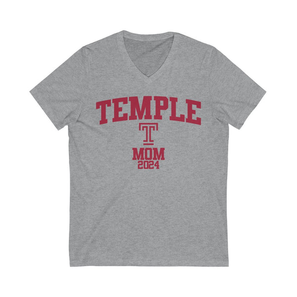 Temple Class of 2024 - MOM V-Neck Tee