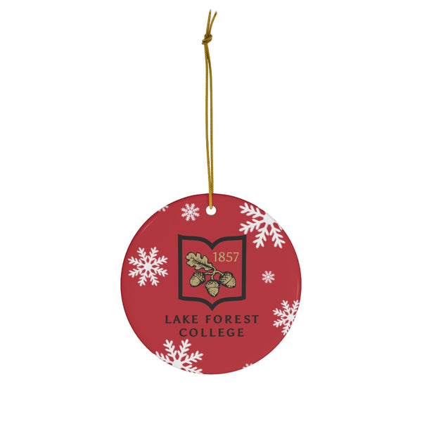 Lake Forest Ceramic Ornaments