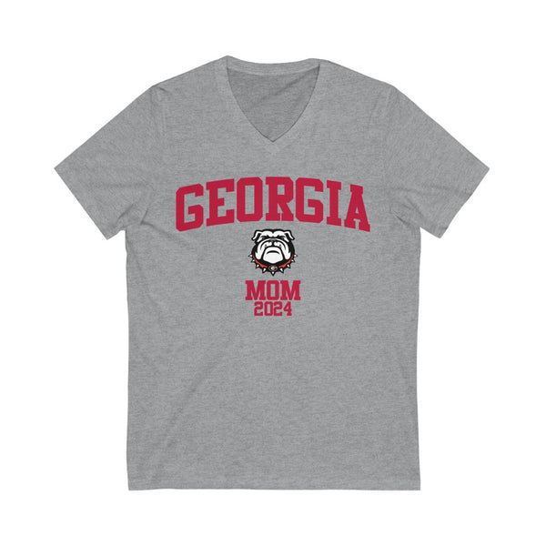 UGA Class of 2024 - MOM V-Neck Tee