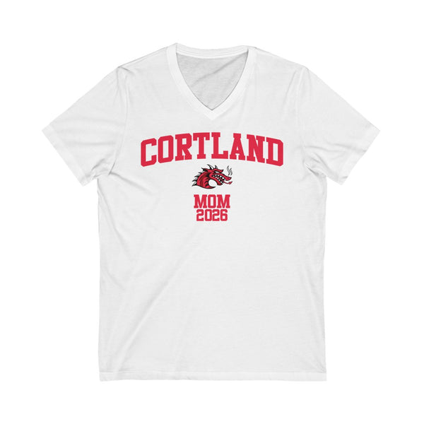 SUNY Cortland Class of 2026 - MOM V-Neck Tee