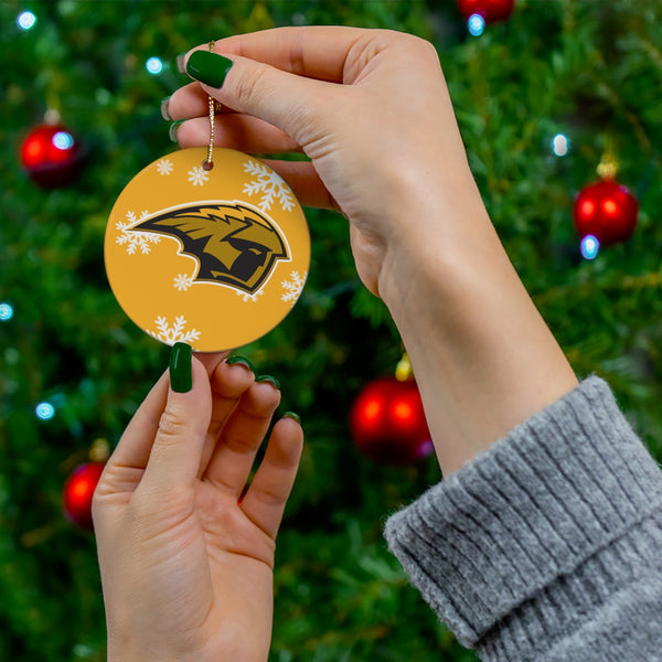 UW Oshkosh Ceramic Ornaments