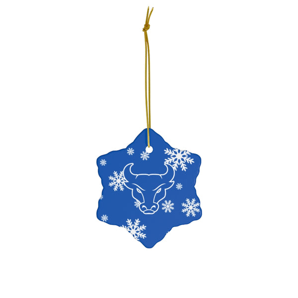 Buffalo Ceramic Ornaments