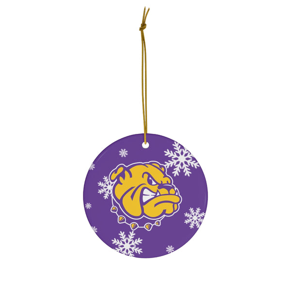 Western Illinois Ceramic Ornaments