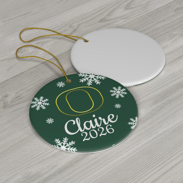 Custom Oregon Ceramic Ornaments