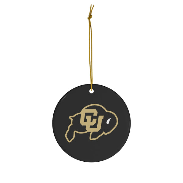 CU Boulder Ceramic Ornaments