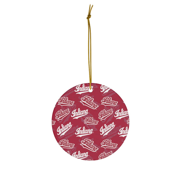 Indiana University Ceramic Ornaments