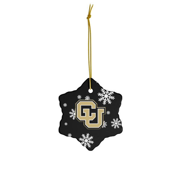 CU Denver Ceramic Ornaments