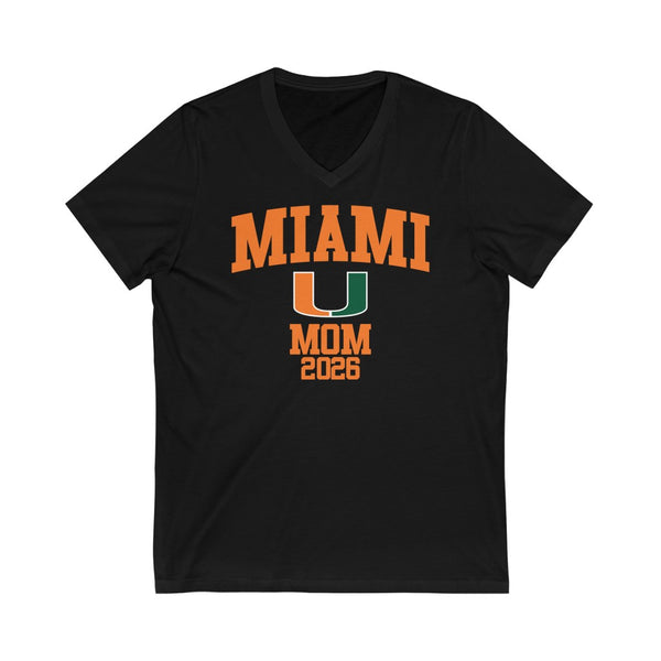Miami Class of 2026 - MOM V-Neck Tee