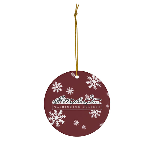 Washington College Ceramic Ornaments
