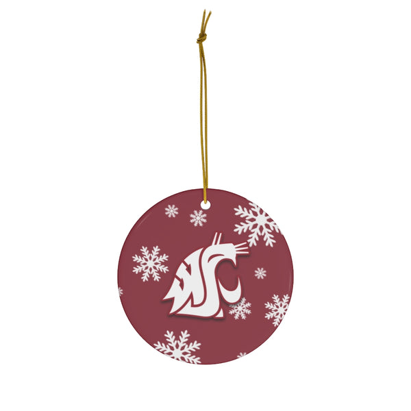 Washington State Ceramic Ornaments