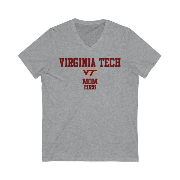 VT Class of 2026 - MOM V-Neck Tee