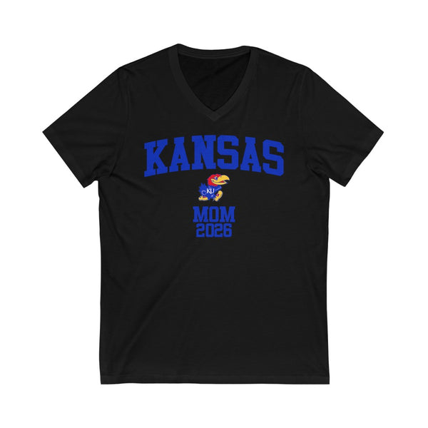 Kansas Class of 2026 - MOM V-Neck Tee