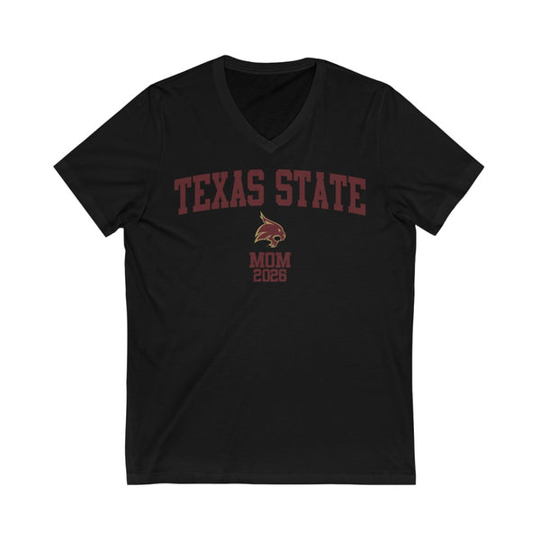 Texas State Class of 2026 - MOM V-Neck Tee