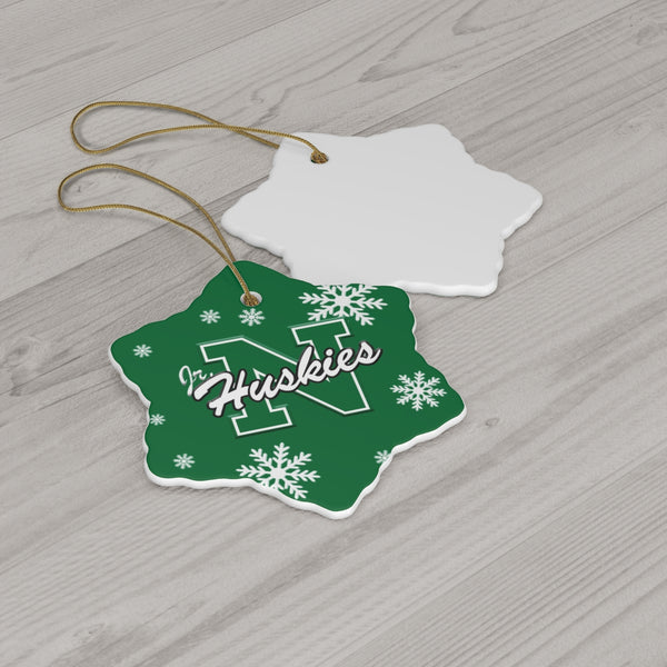 North Junior Ceramic Ornaments