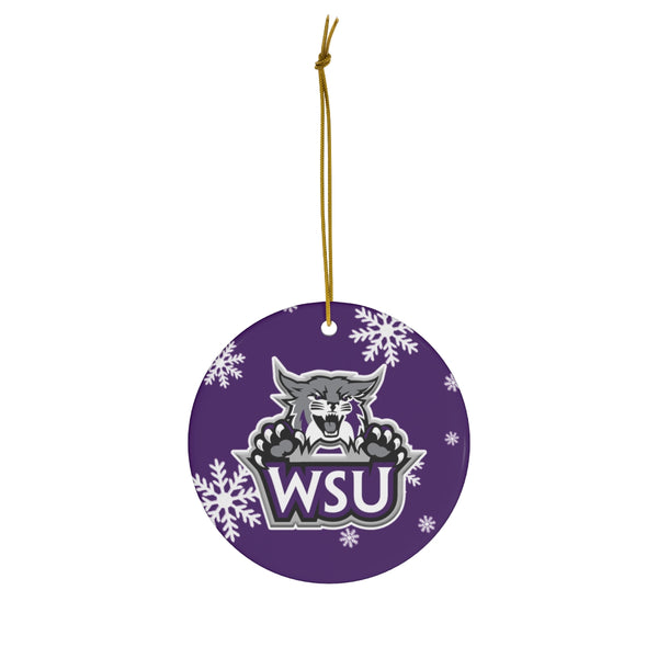 WSU Ceramic Ornaments