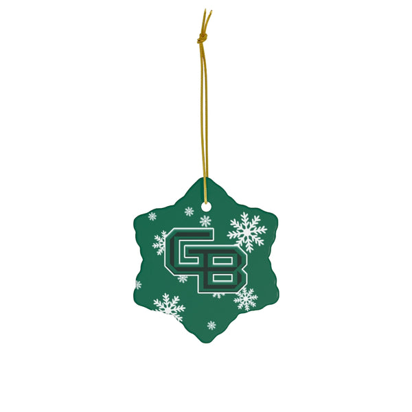 UW Green Bay Ceramic Ornaments