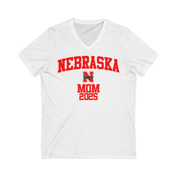 Nebraska Class of 2025 - MOM V-Neck Tee