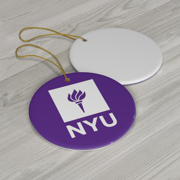 NYU Ceramic Ornaments
