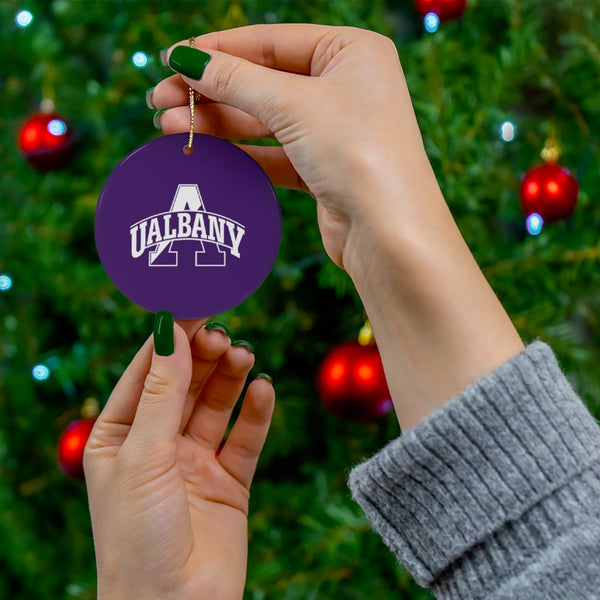 UAlbany Ceramic Ornaments