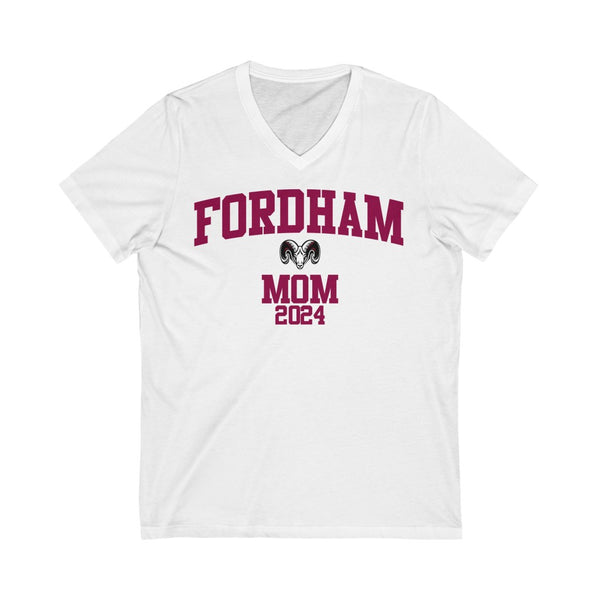 Fordham Class of 2024 - MOM V-Neck Tee